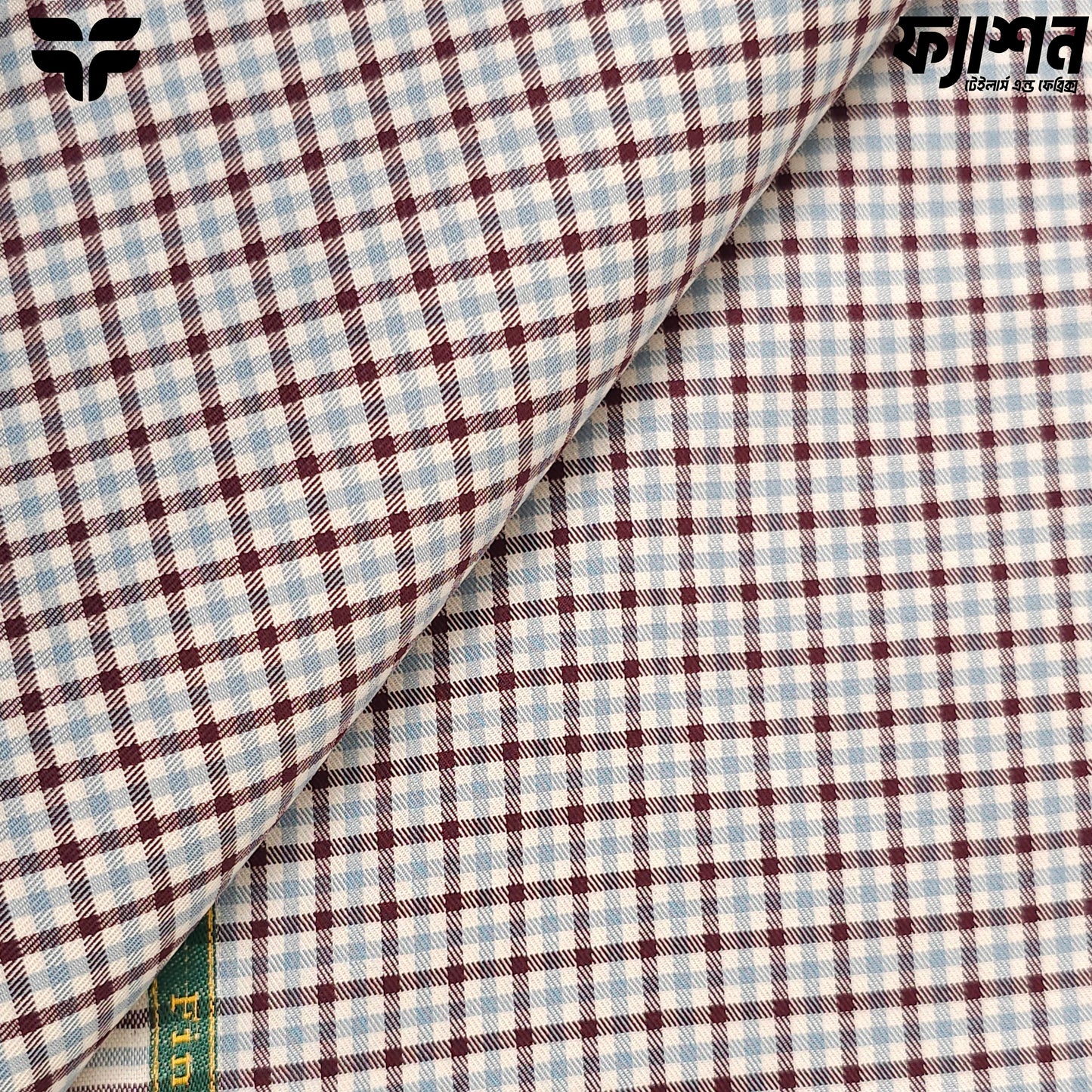 Reid & Taylor Classic Grid: Breathable Summer Wear