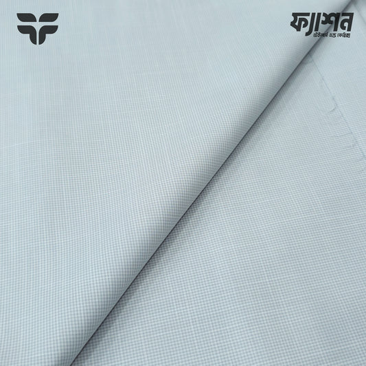 Arvind Primo Ice Blue Textured Summer Cotton
