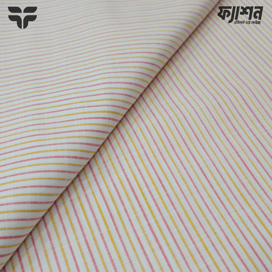 Arvind Primo Bright Striped Cotton Fabric