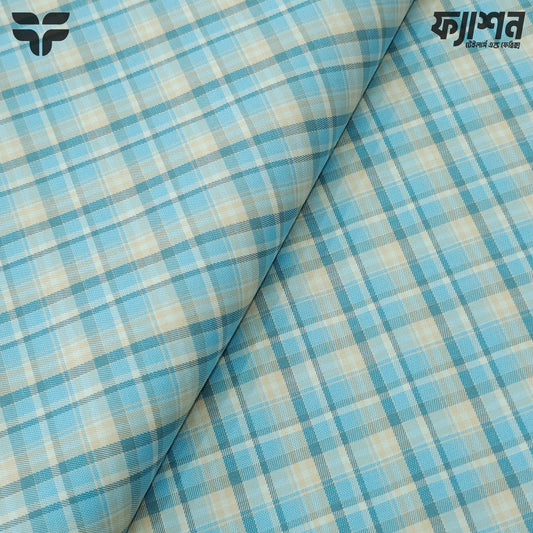 SÖKTAŞ 100% Giza Cotton – Classic Aqua Check