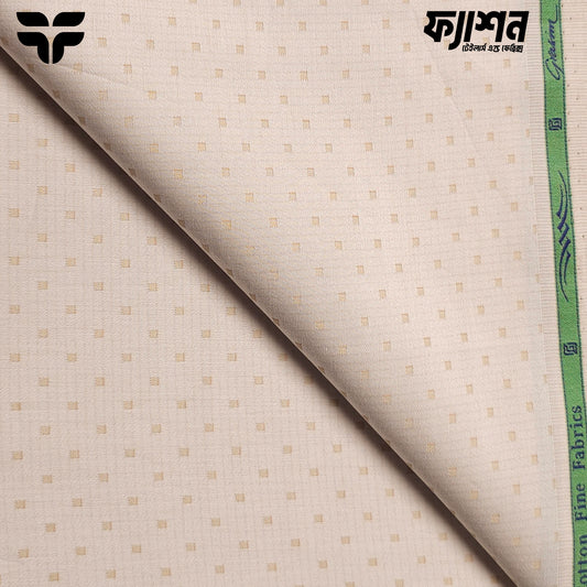 Premium Grasim Fine Cotton Shirting: The Summer Micro-Dot