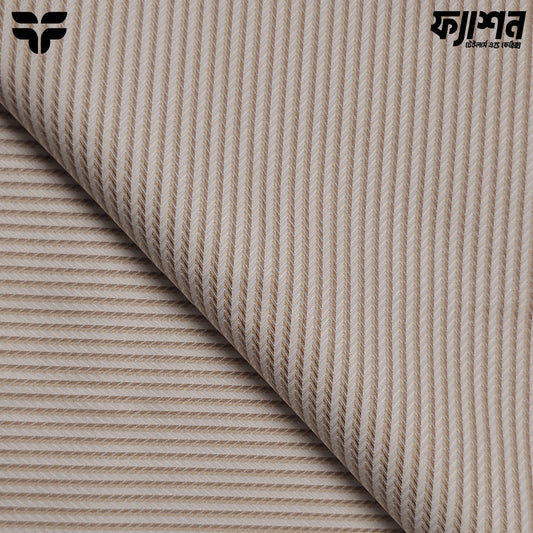Soktas: Premium Summer Textured Stripe Shirting